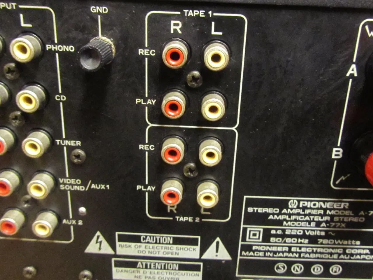 Billede 6 - PIONEER A-77X 2X 100W RMS