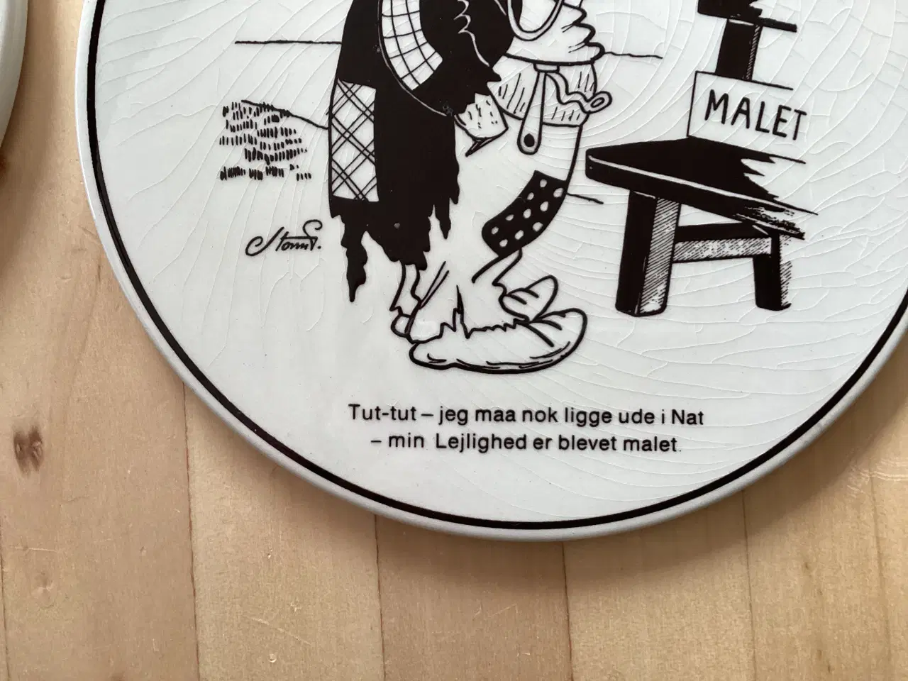 Billede 7 - 2 Storm P platter- Knabstrup keramik