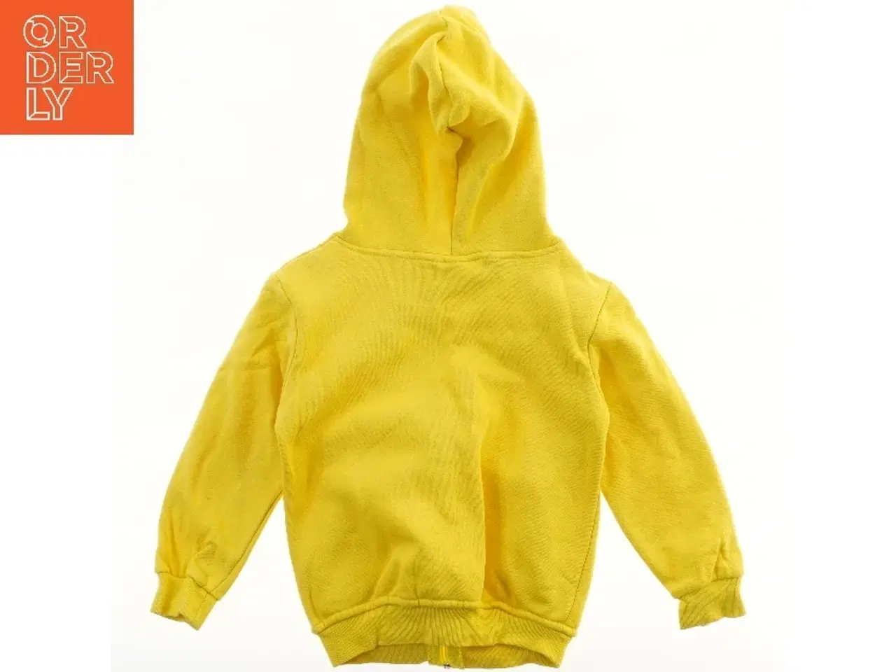 Billede 2 - Gul hættetrøje med lynlås fra Nike (str. 104)