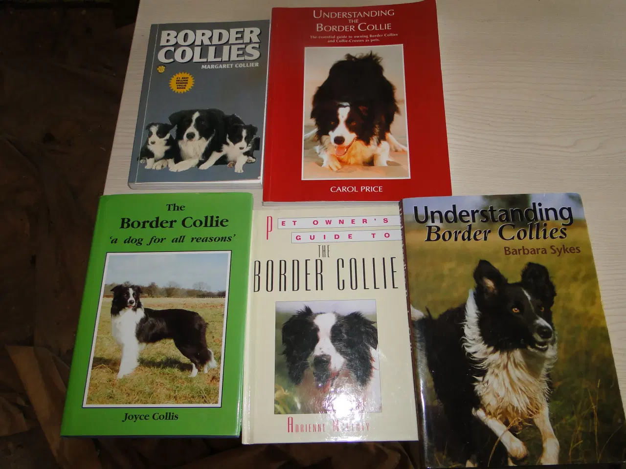 Billede 1 - 5 hundebøger på engelsk om border collie