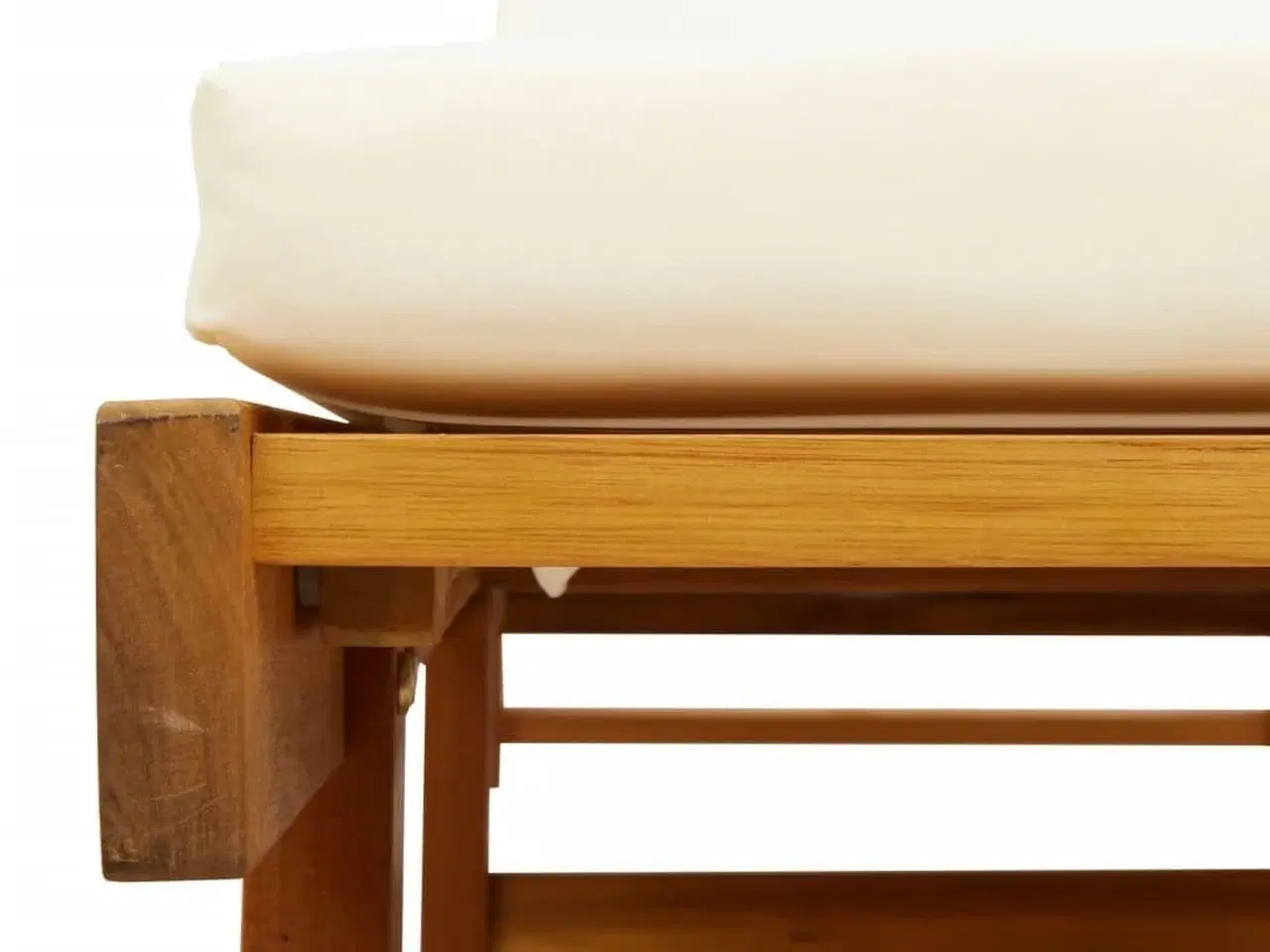 Billede 5 - Liggestole 2 stk. 200x68x83 cm med hynder massivt akacietræ