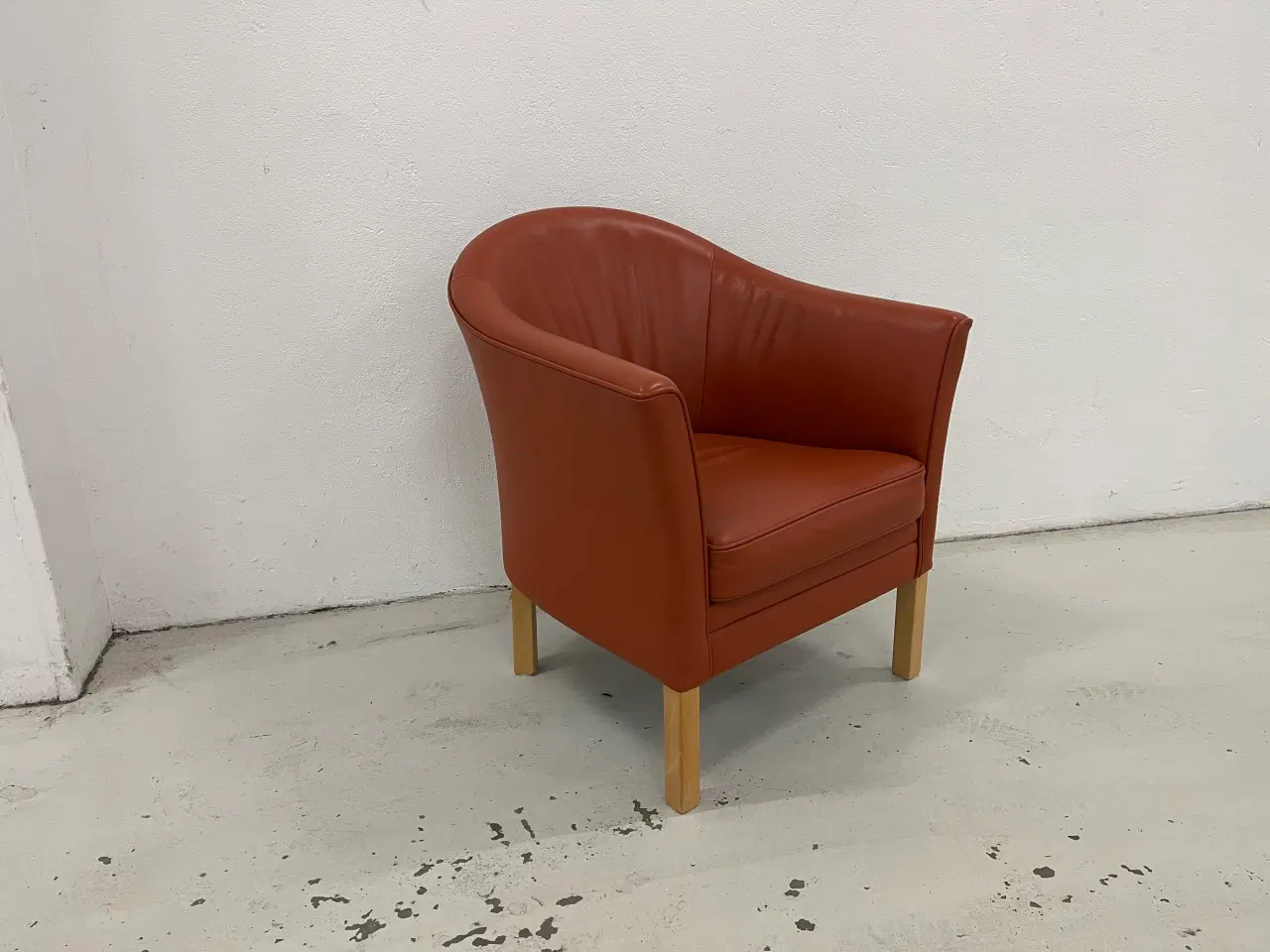 Billede 3 - Mogens Hansen MH80 med Gefion læder cognac.