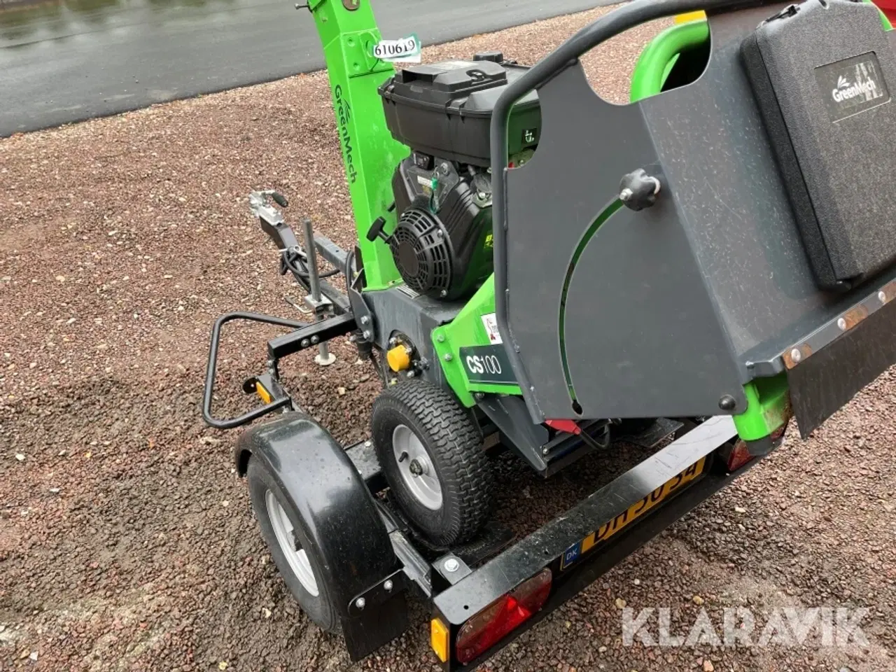 Billede 3 - Flishugger GreenMech CS100