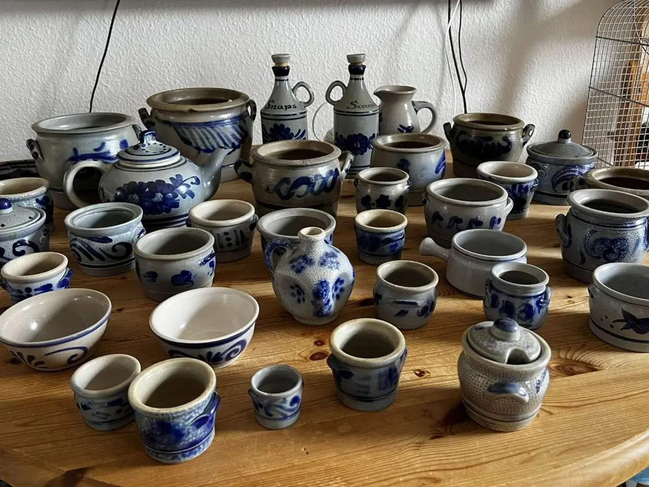 Billede 1 - DIV blå krukker