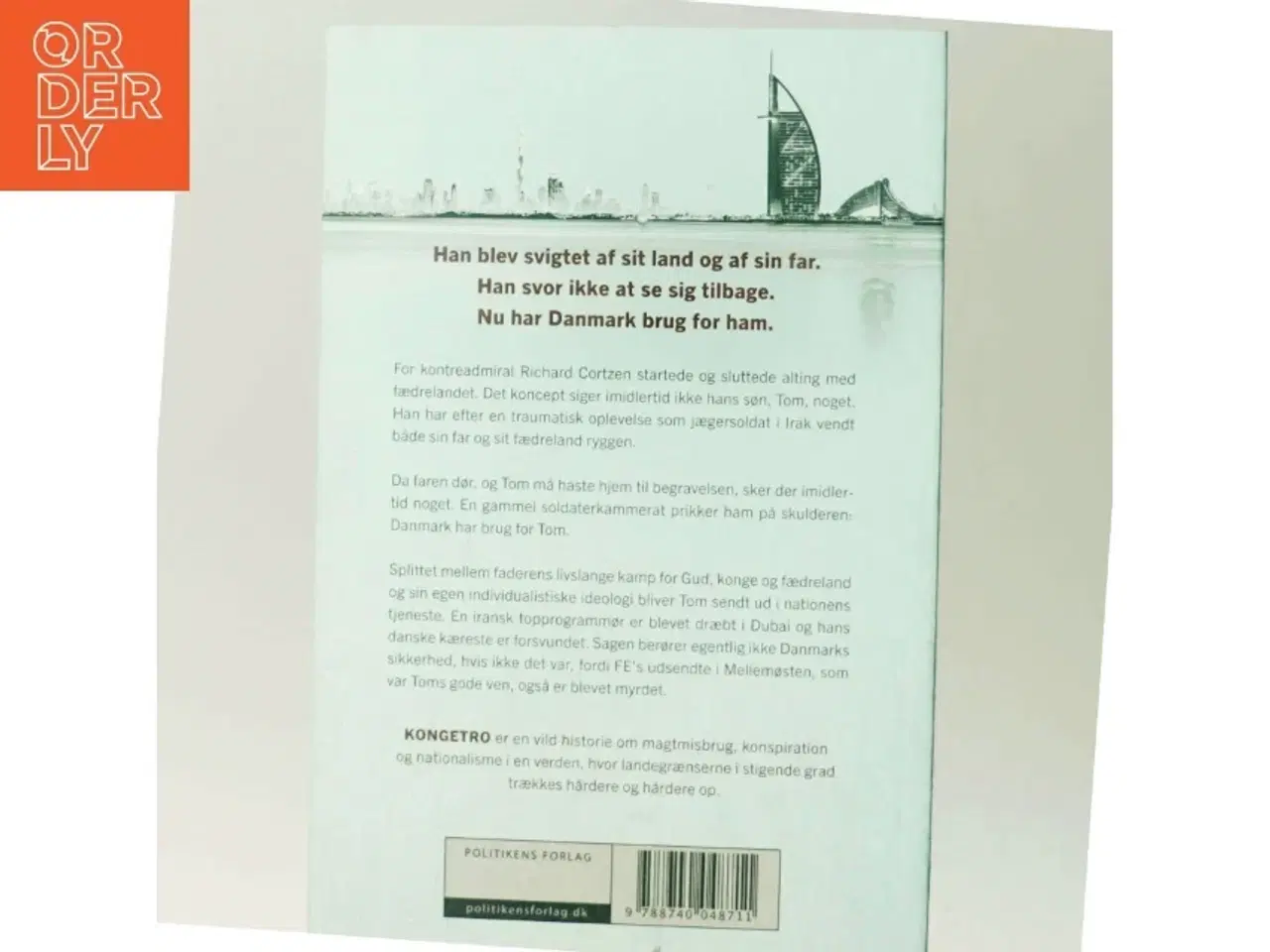 Billede 3 - 'Kongetro: spændingsroman' af Tobias Bukkehave (f. 1980) (bog)