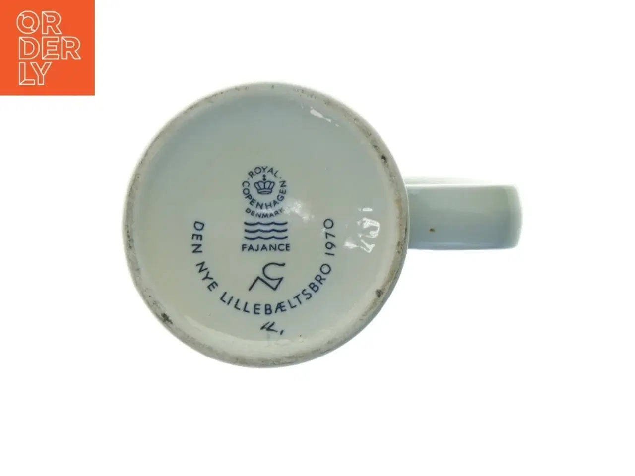 Billede 4 - Royal Copenhagen Den nye Lillebæltsbro krus fra Royal Copenhagen (str. Ø. 8 cm. længde. 14 cm)