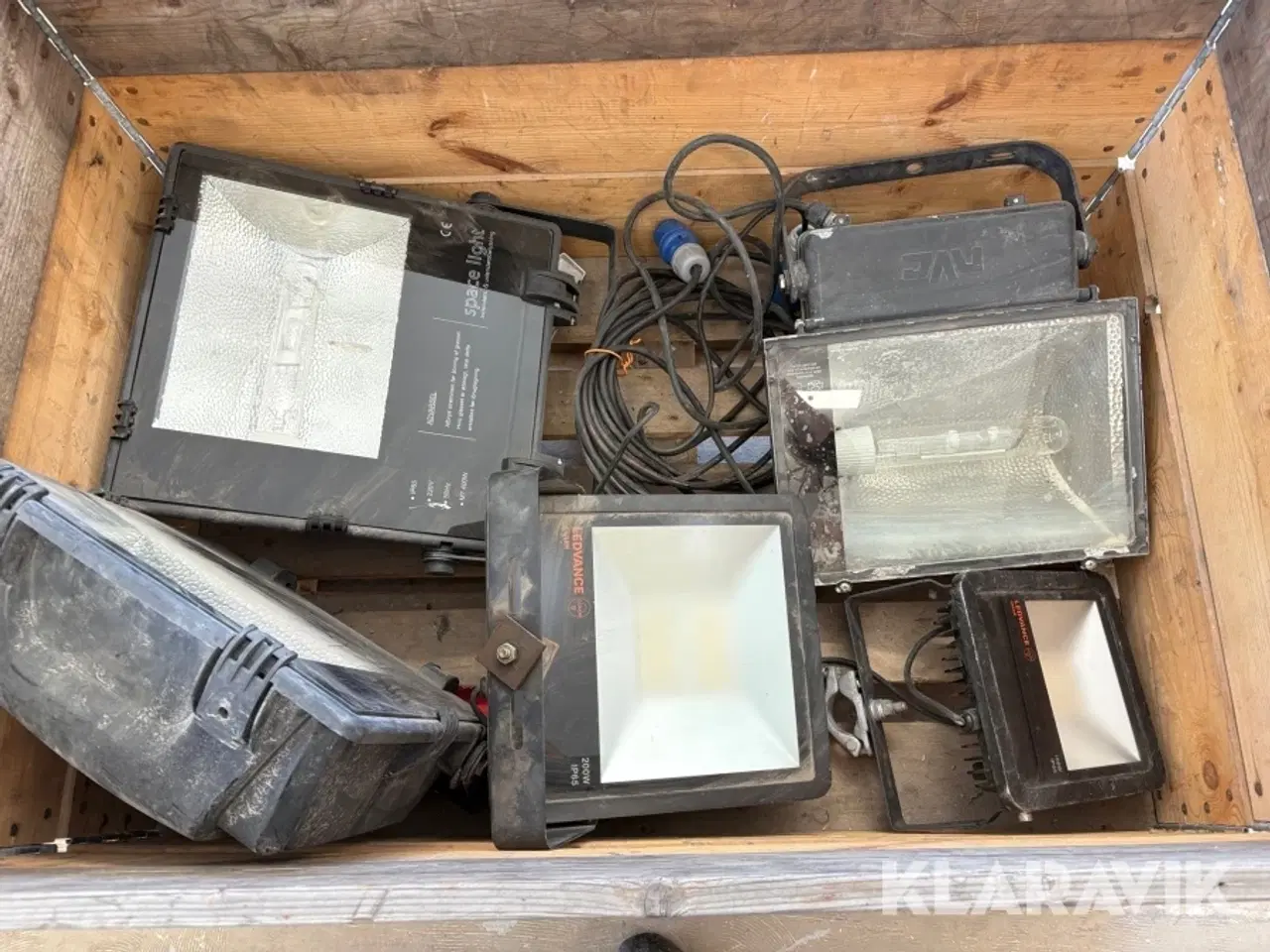 Billede 3 - Lot arbejdelamper Ledvance/spaceligth LED og Halogen