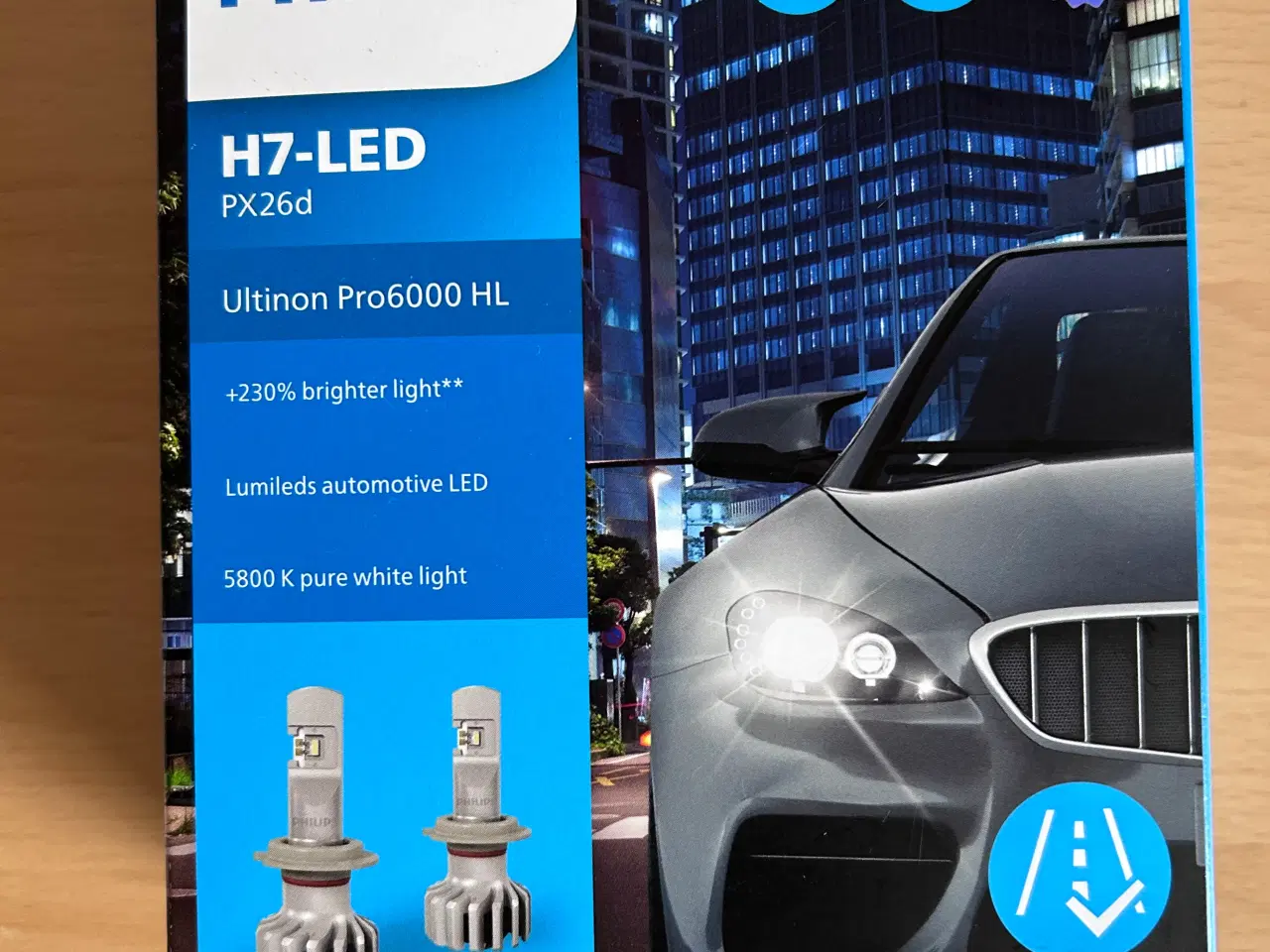 Billede 3 - Philips H7-led forlygtepærer til salg