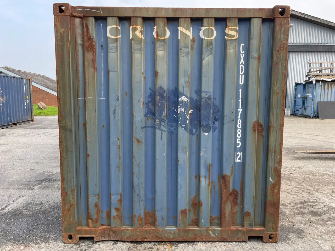 Billede 4 - 20 fods Container- ID: CXDU117885-2