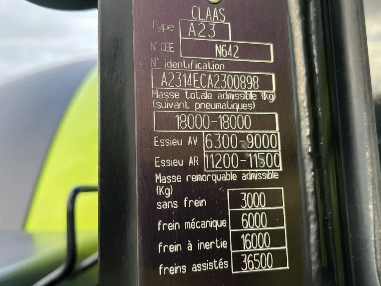 Billede 2 - CLAAS Axion 930 CMatic Med næsten nye dæk, frontlift og evt et RTK GPS anlæg