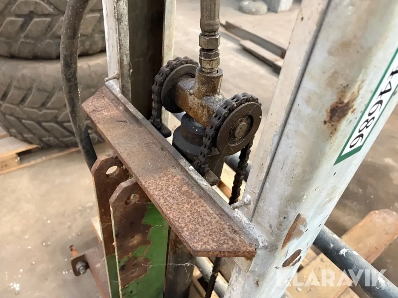 Billede 7 - Lift med pallegaffeler til hydraulik NH