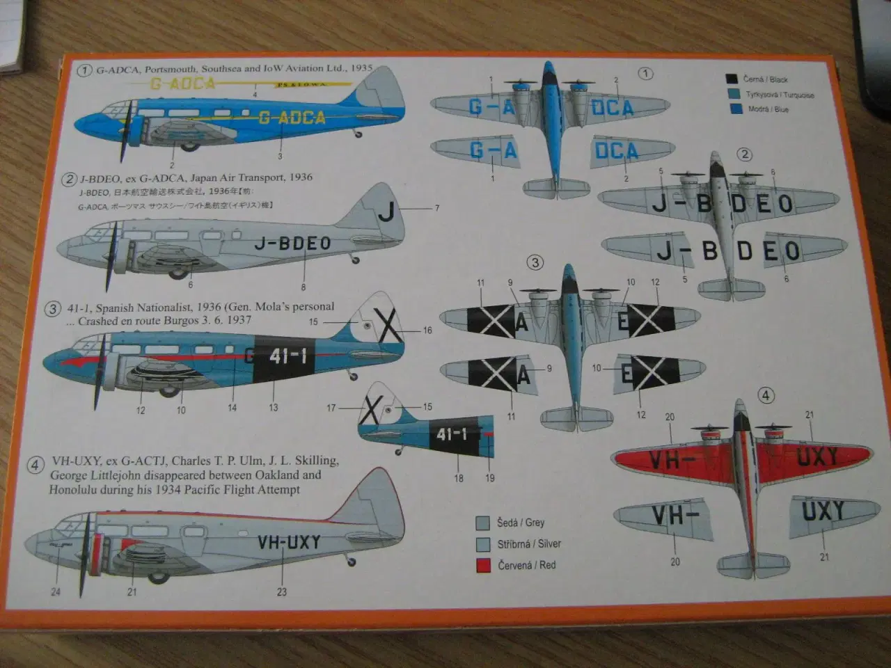 Billede 2 - RS Models Airspeed Envoy 1/72