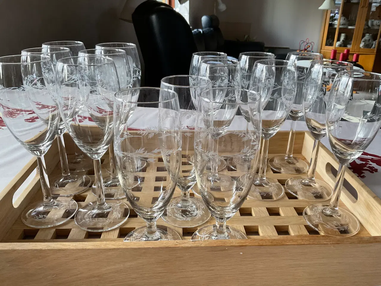 Billede 1 - Rødvins glas fra Mads Stage