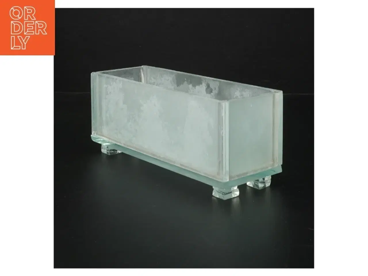 Billede 1 - Glas vase (str. 20. x 7 cm)