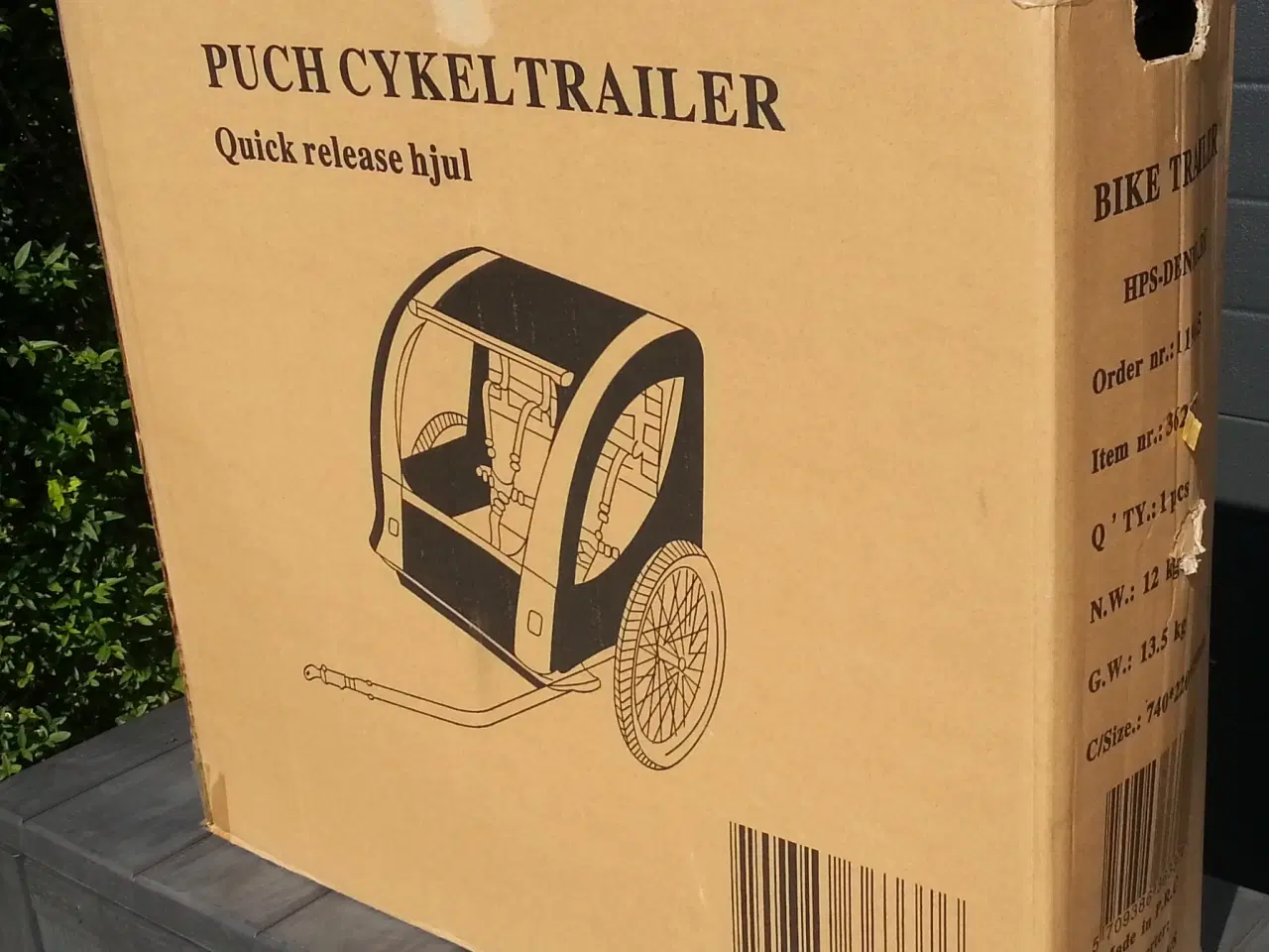 Billede 2 - Cykelanhænger til 2 børn