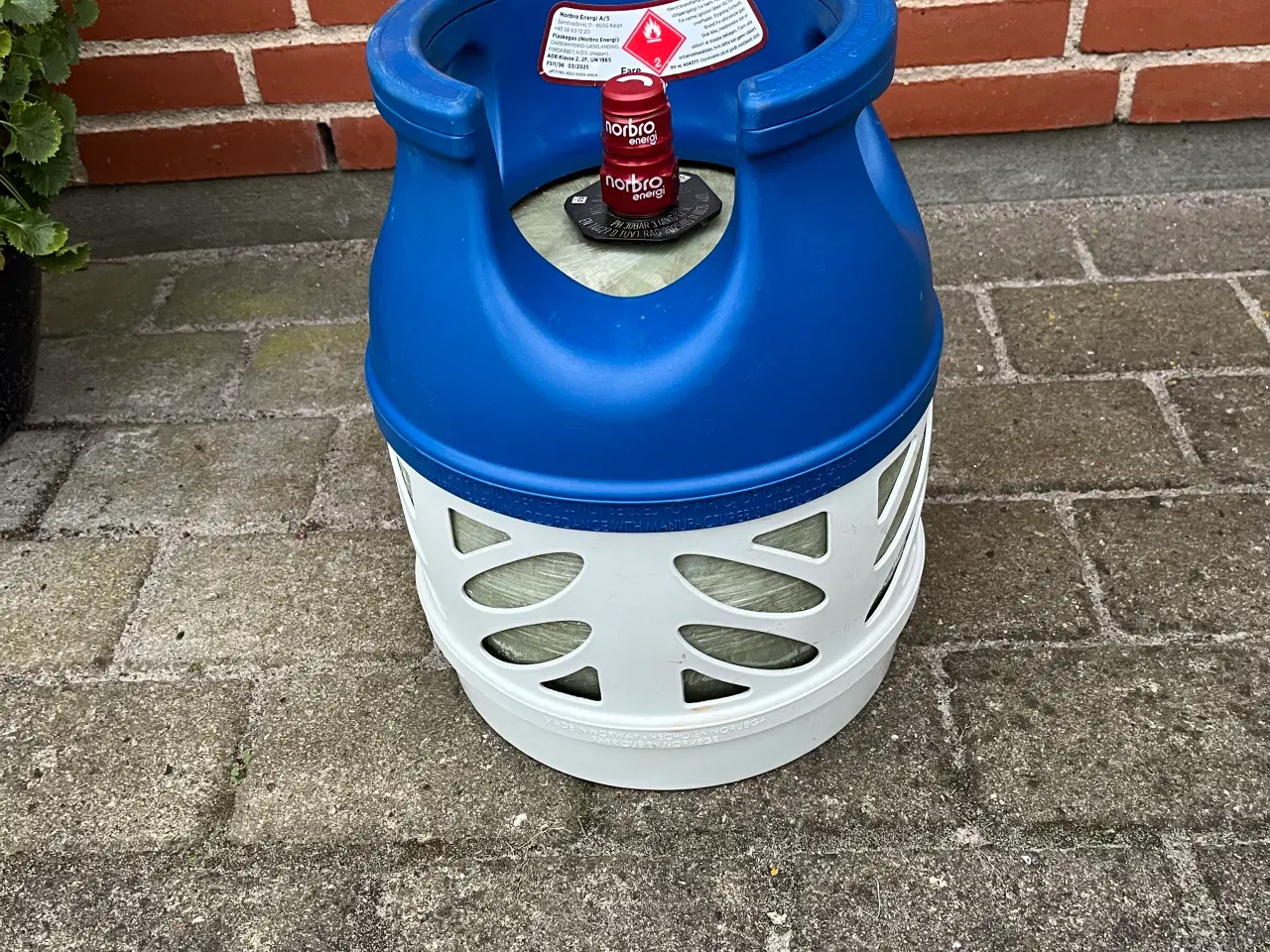 Billede 2 - Gasflaske 5 kg letvægtsflaske komposit