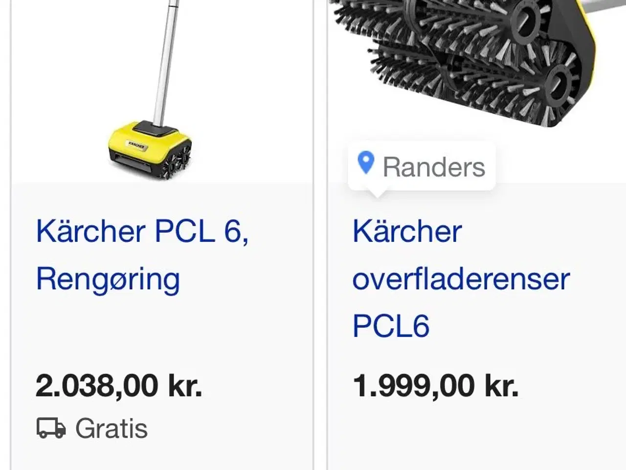 Billede 5 - Genial Kärcher PCL6 terrassevasker m/dobbelt børst