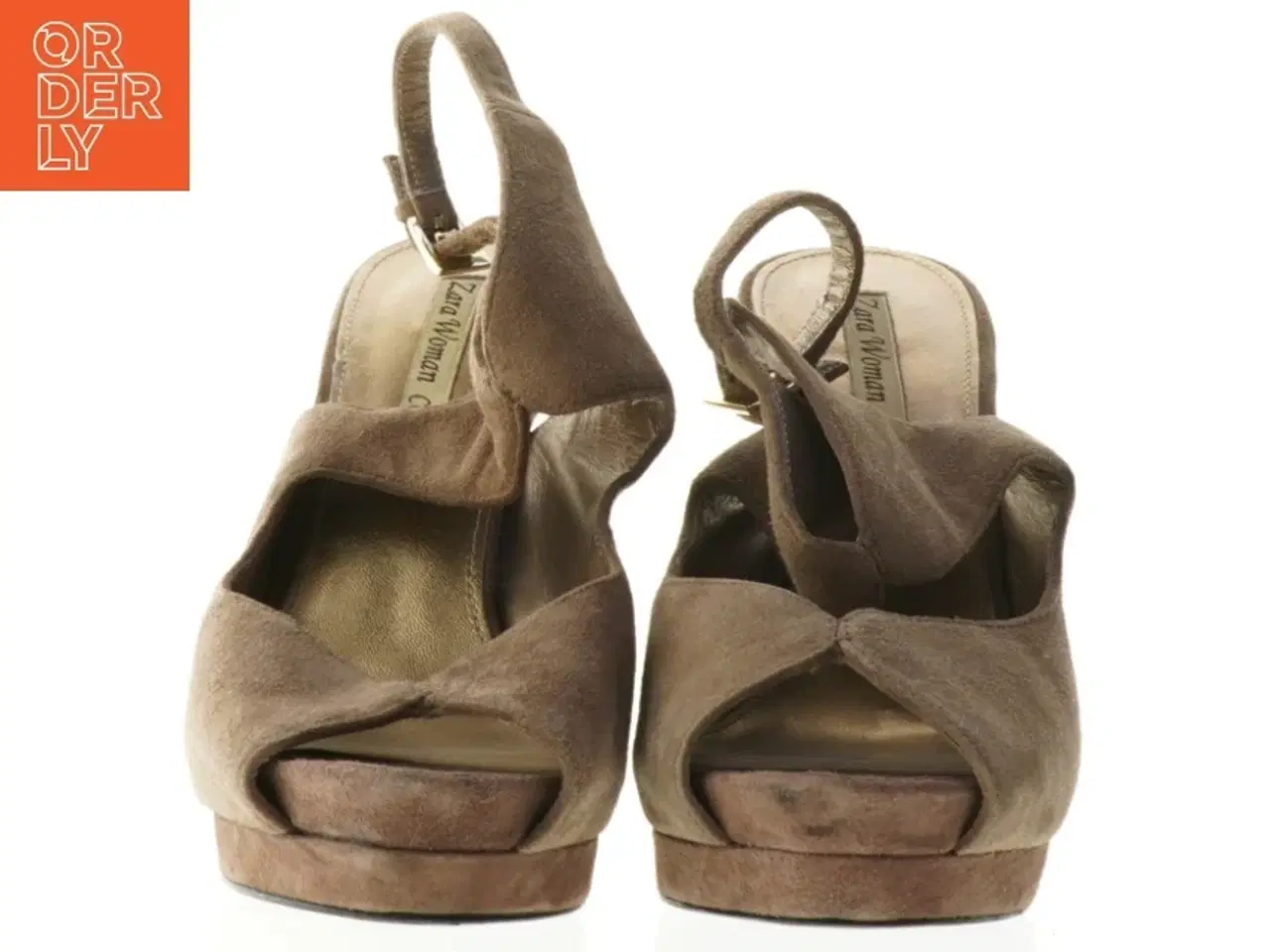 Billede 3 - Sandaletter med hæl fra Zara (str. 39 )