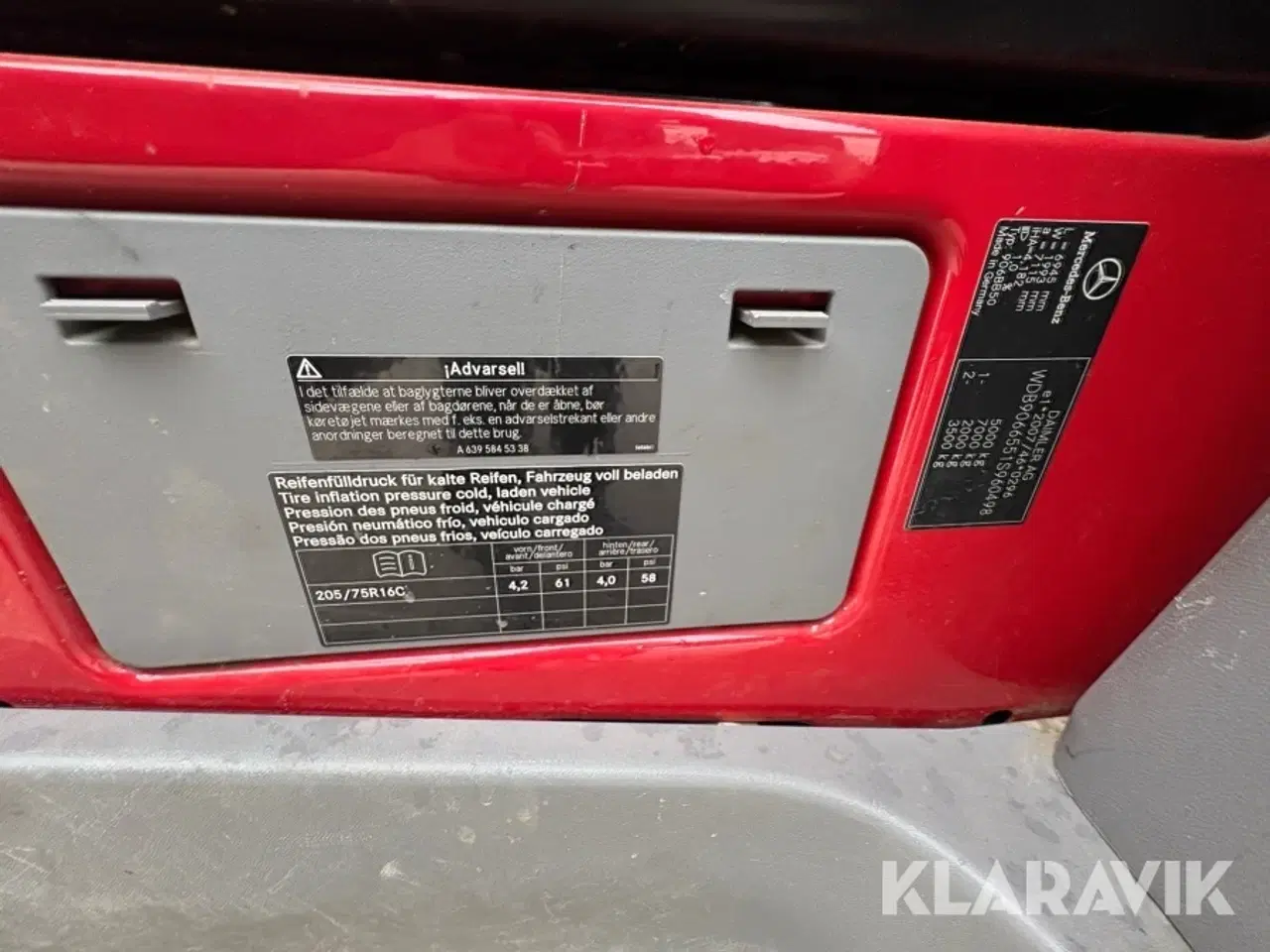 Billede 11 - TV-inspektionsbil Mercedes-Benz Sprinter 906 med Rioned spuleanlæg