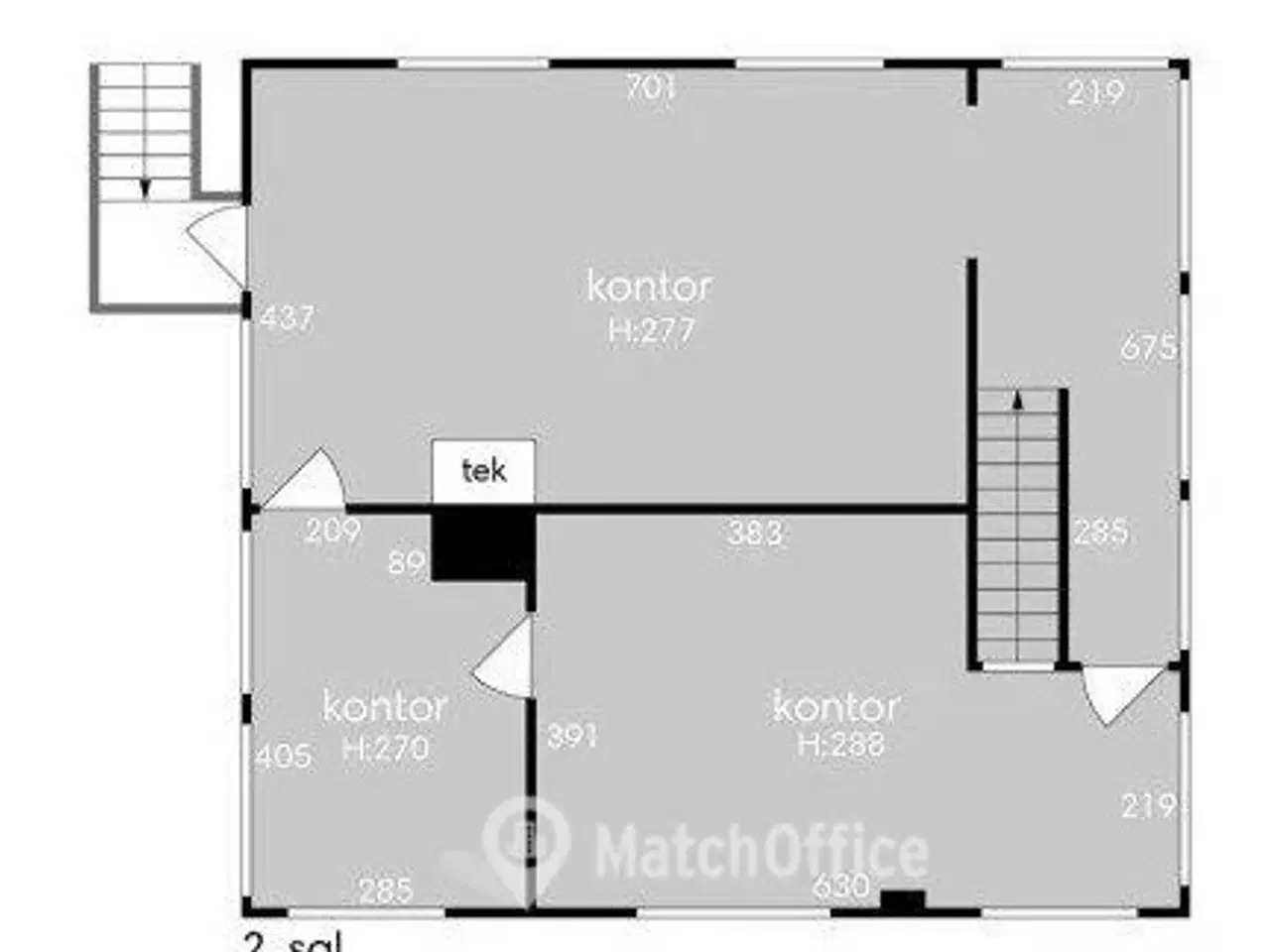 Billede 19 - Lyst kontor i større erhvervspark