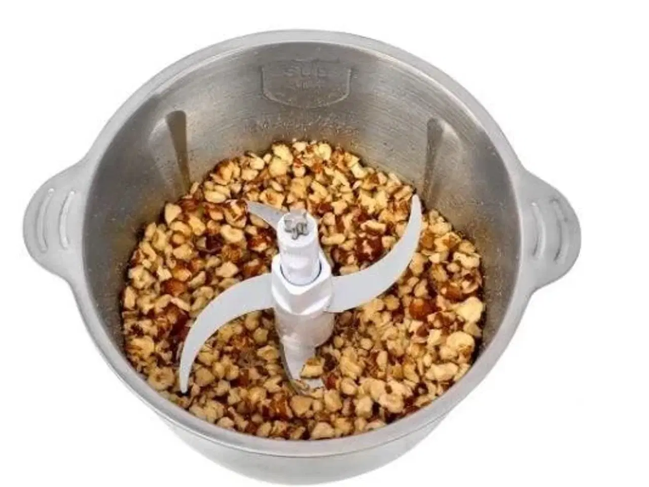 Billede 3 - Foodprocessor/mini-hakker HEINRICH'S – 2 l skål, 500 W, isknusning