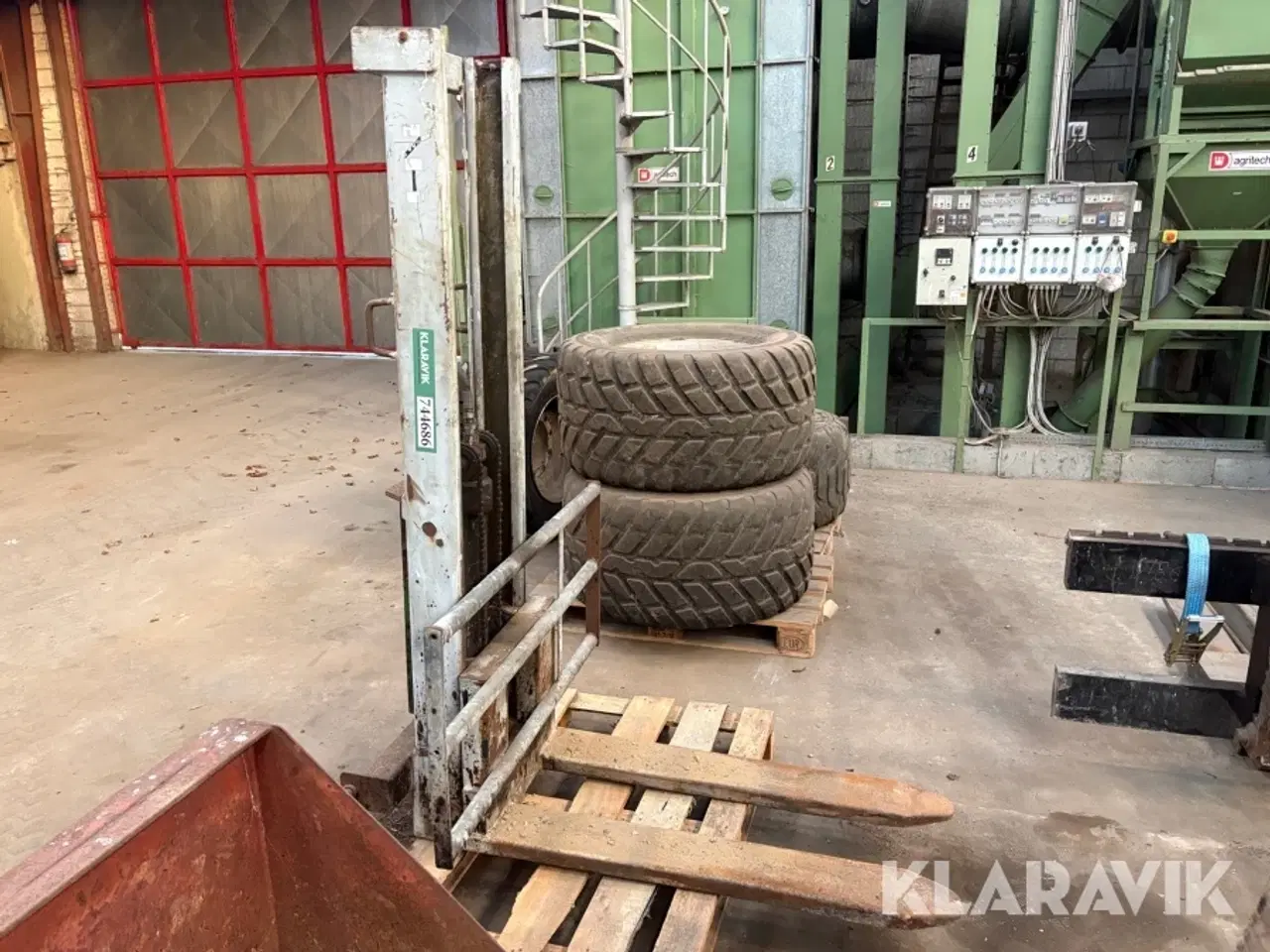 Billede 3 - Lift med pallegaffeler til hydraulik NH