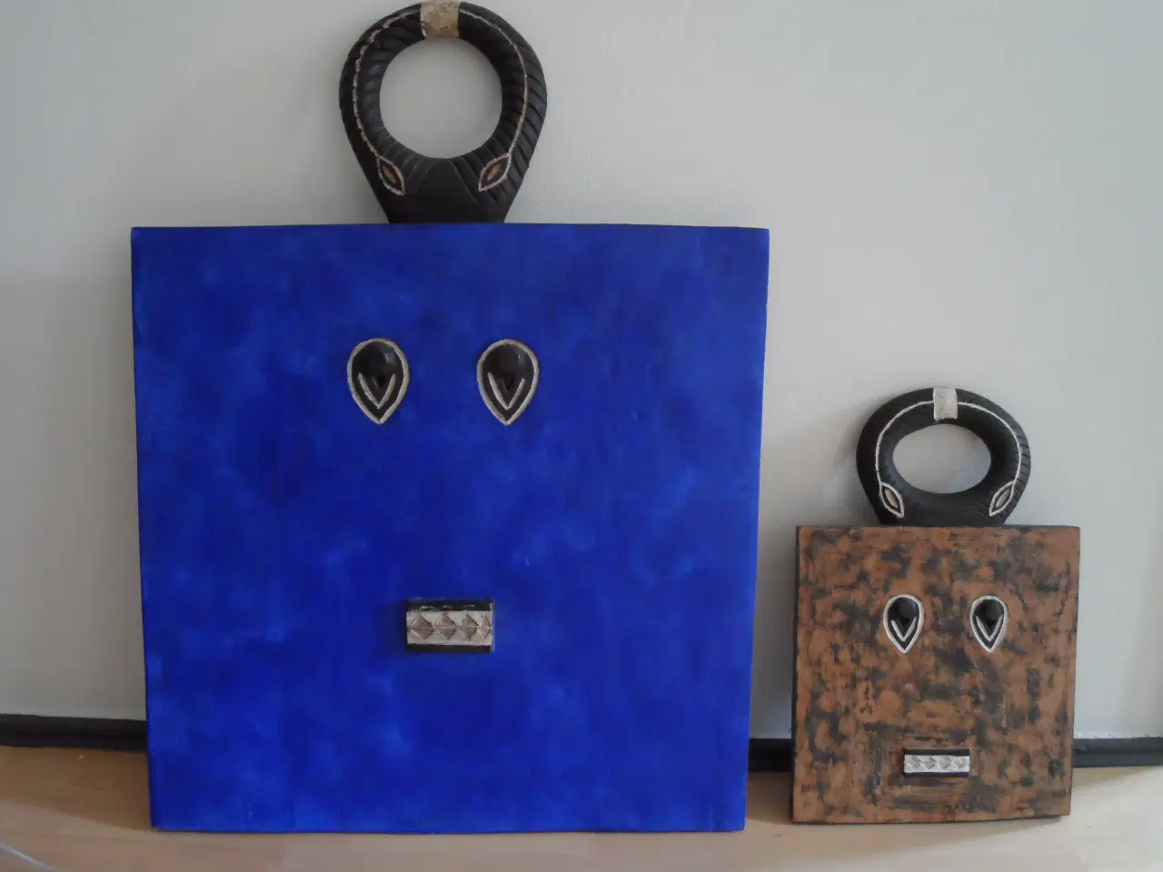 Billede 1 - Originale træmasker fra Burkina Faso