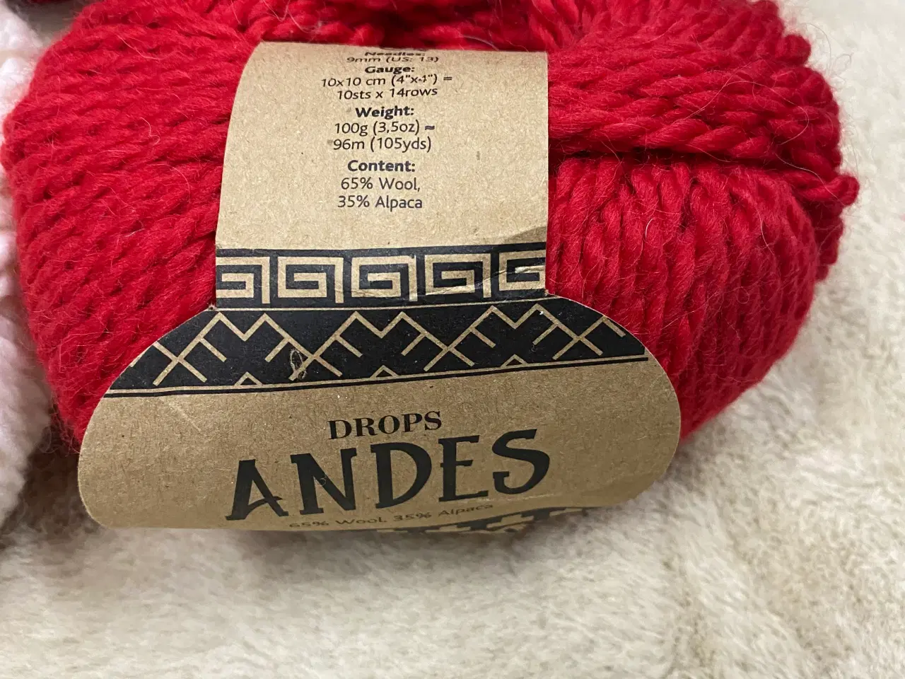 Billede 2 - Andes garn fra drops