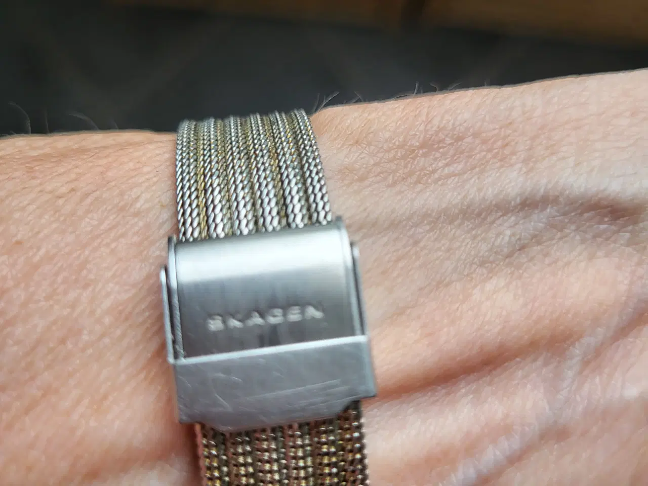Billede 2 - Skagen dame armbåndsur med stålrem