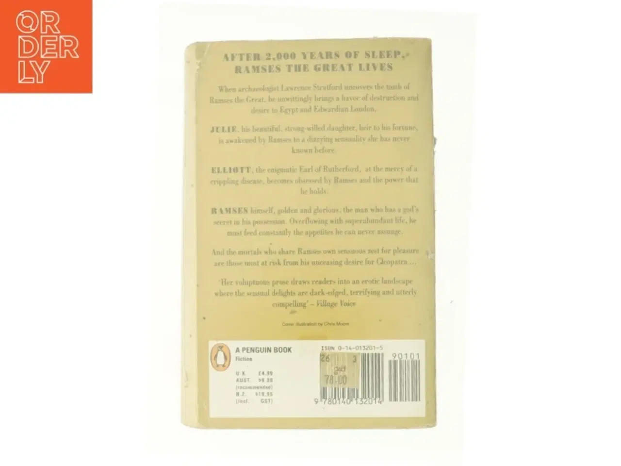 Billede 3 - Mummy or Ramses the Damned by Anne Rice af Anne Rice (Bog)