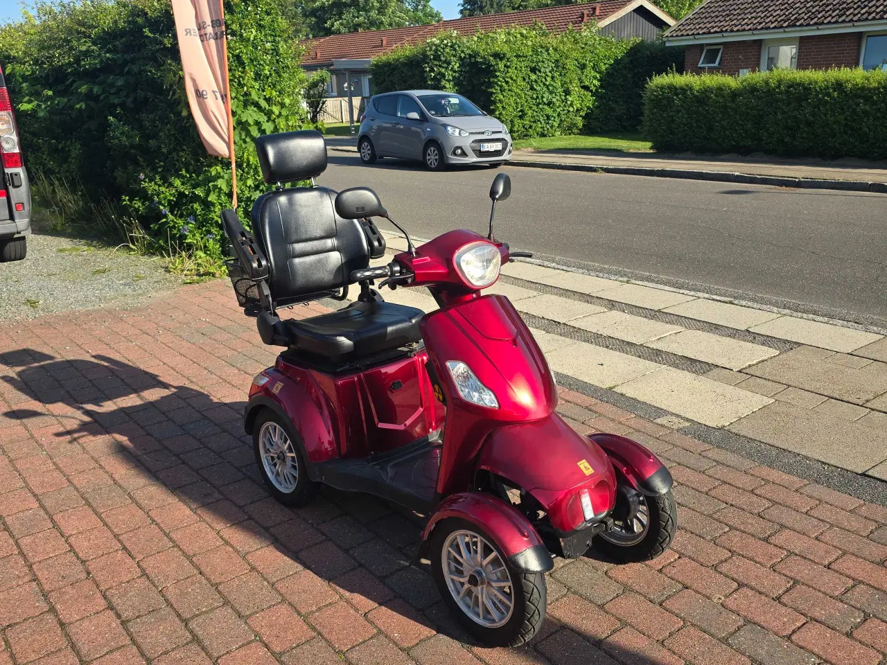 Billede 2 - 4 hjulet elscooter 15/ 25 kmh