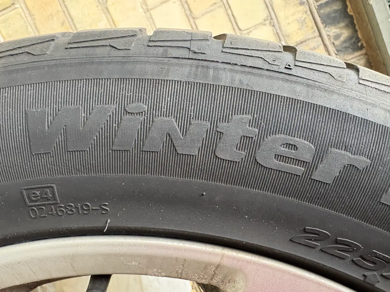 Billede 4 - Fælg med dæk - vinterdæk