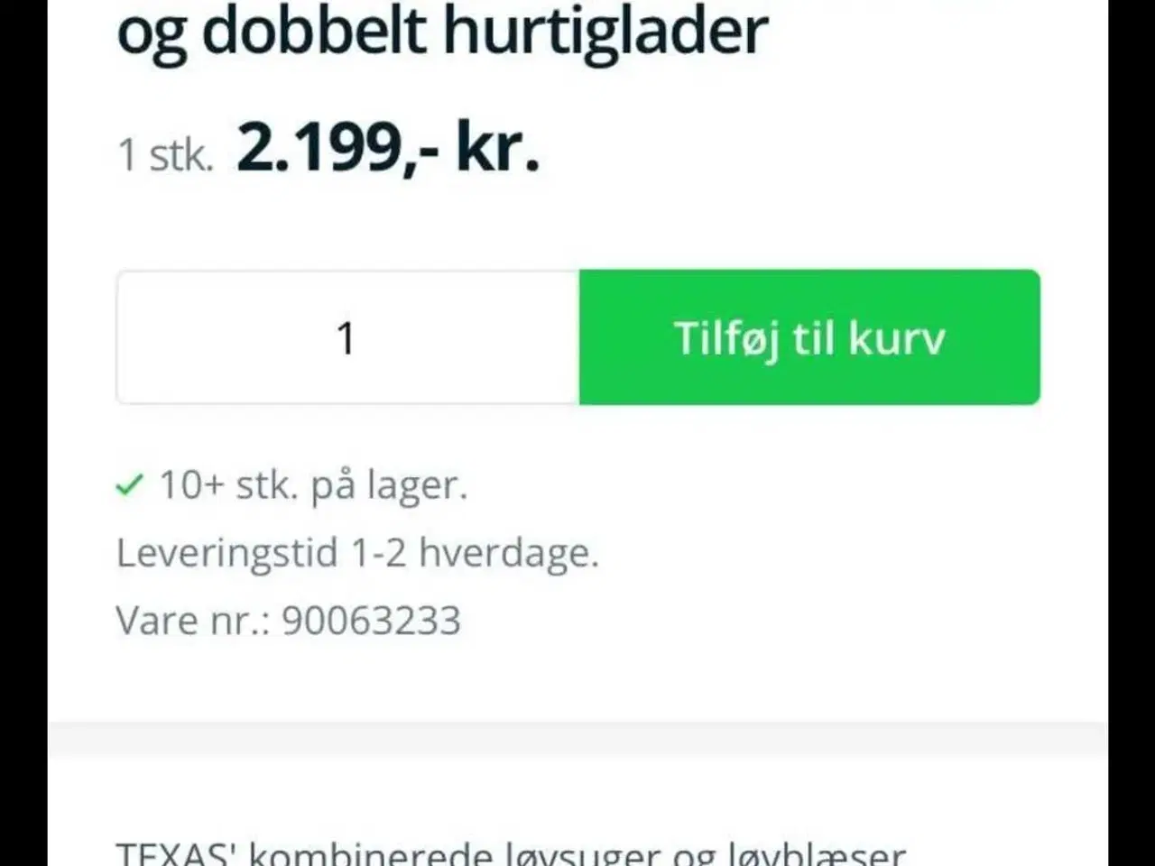 Billede 6 - Elværktøjssæt fra texas