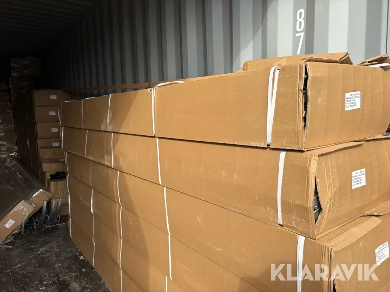 Billede 3 - Ledhejseport Bearsafe RAL7016 1 linje, 3x3m