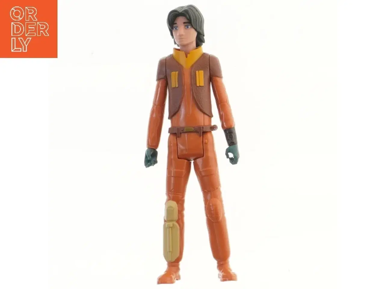 Billede 1 - Actionfigur af karakter i orange dragt (str. 26 cm)