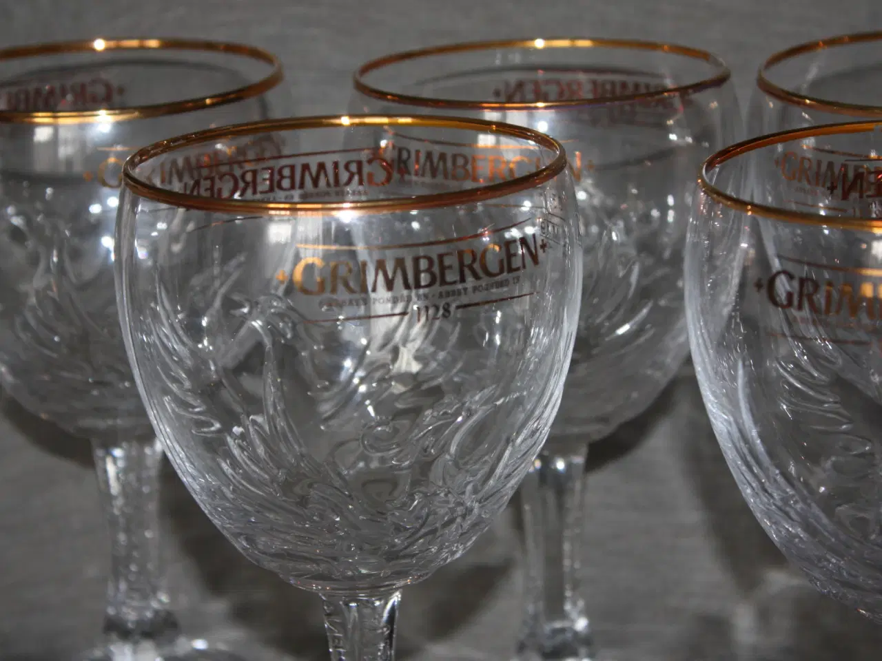 Billede 3 - Grimbergen Phoenix glas. 50 cl. 