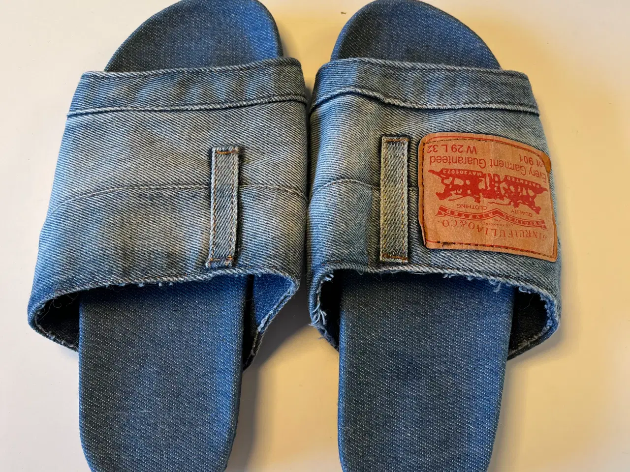 Billede 1 - Sandaler med denim/jeans look 36