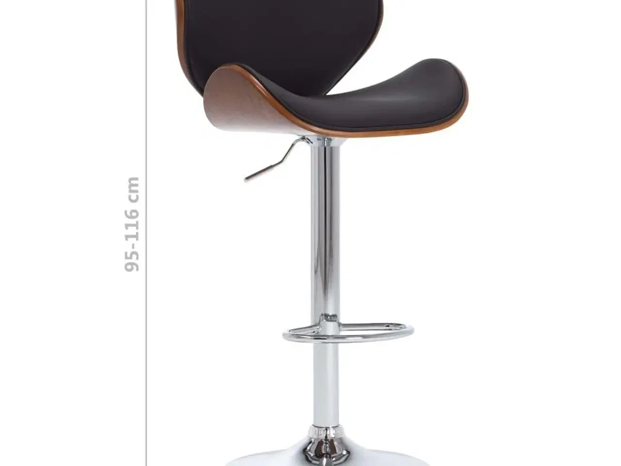 Billede 8 - Barstol kunstlæder sort