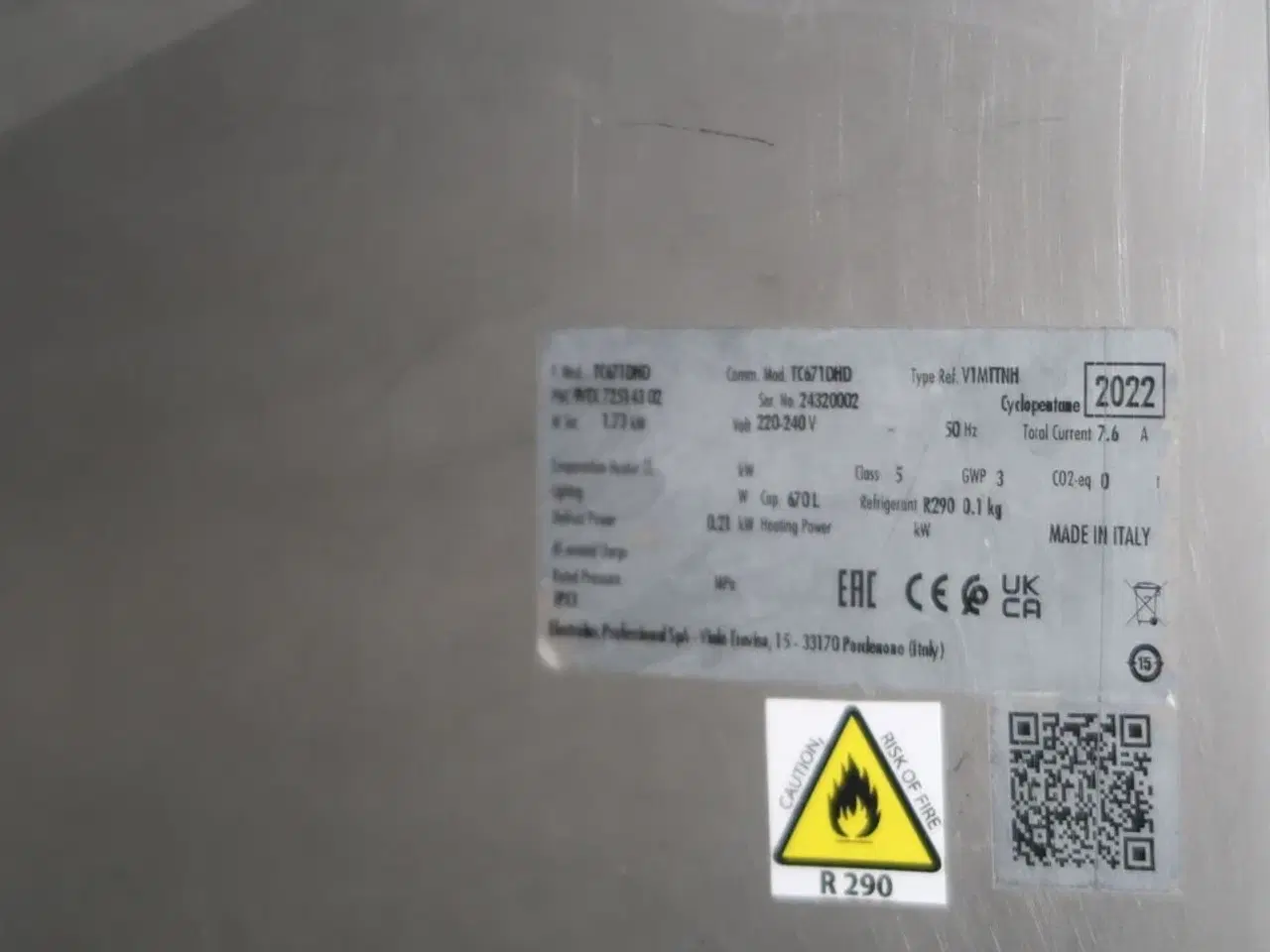 Billede 4 - Køleskab ELECTROLUX TC671DHD