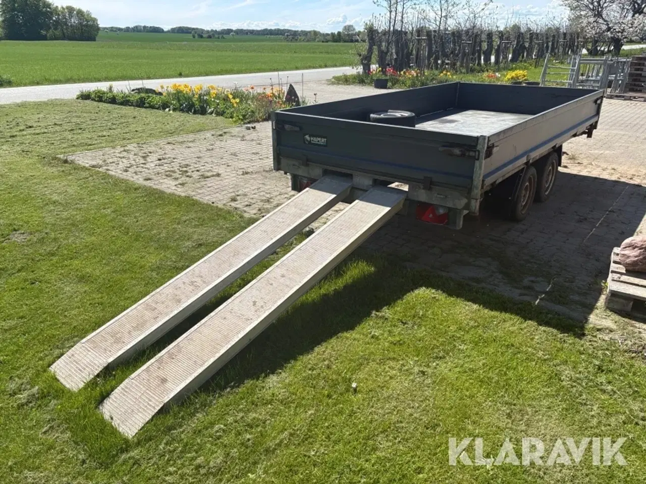 Billede 4 - Tiptrailer 3-vejs Hapert E3500 375x180 Multi med slisker