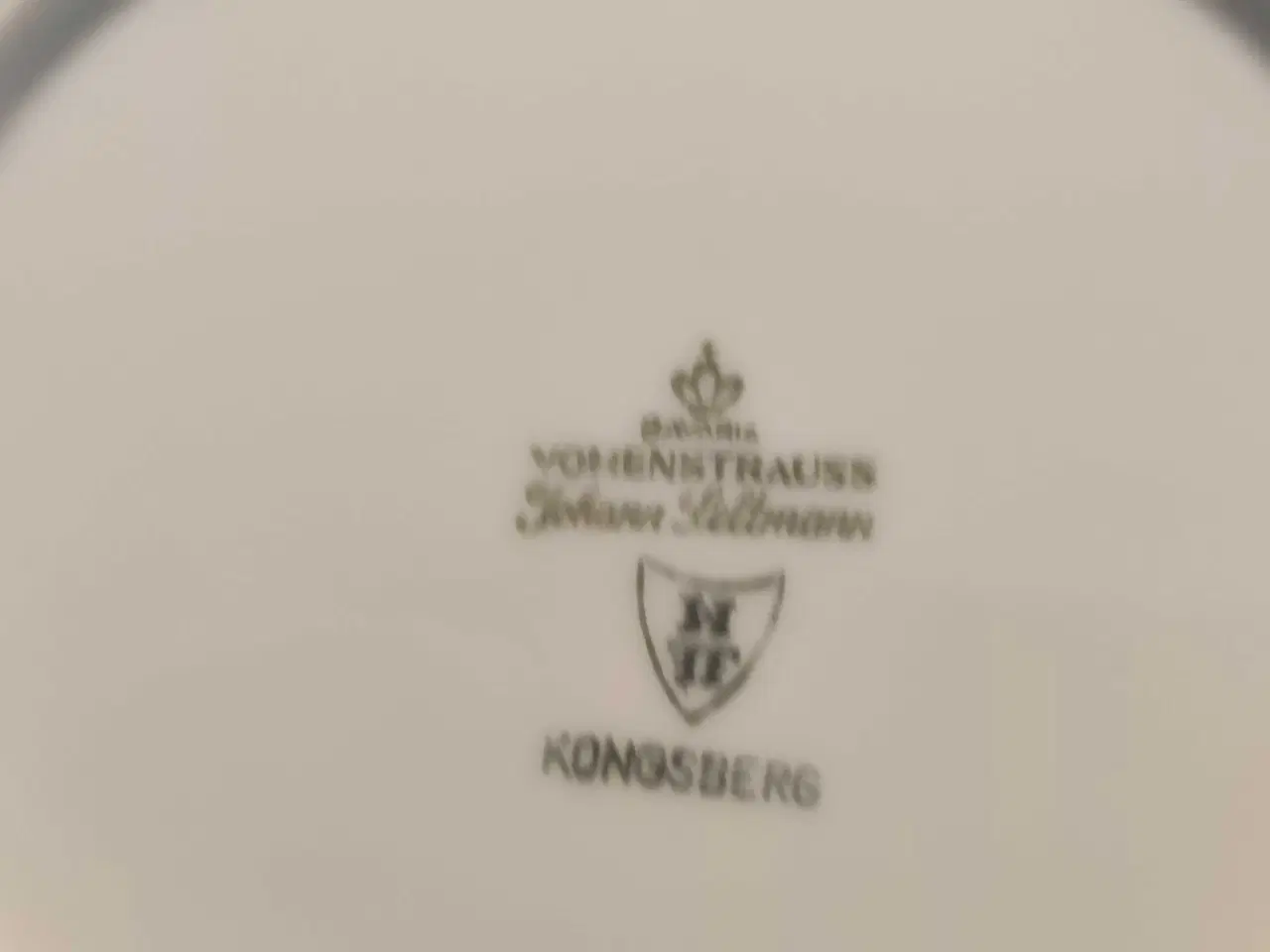 Billede 2 - Kongsberg kaffekopper under- og kagetallerkner 