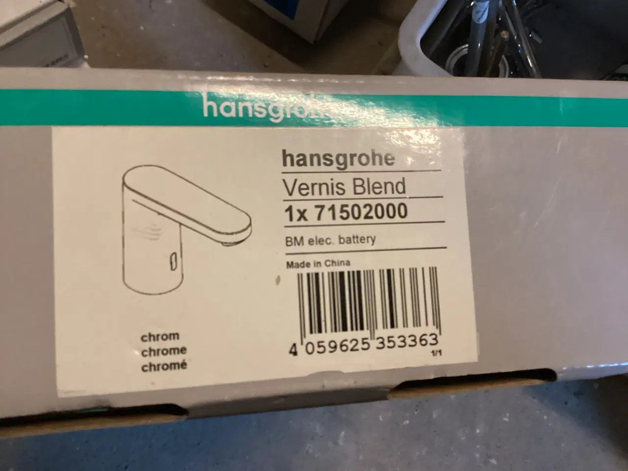 Billede 1 - Hansgrohe berøringsfri armatur