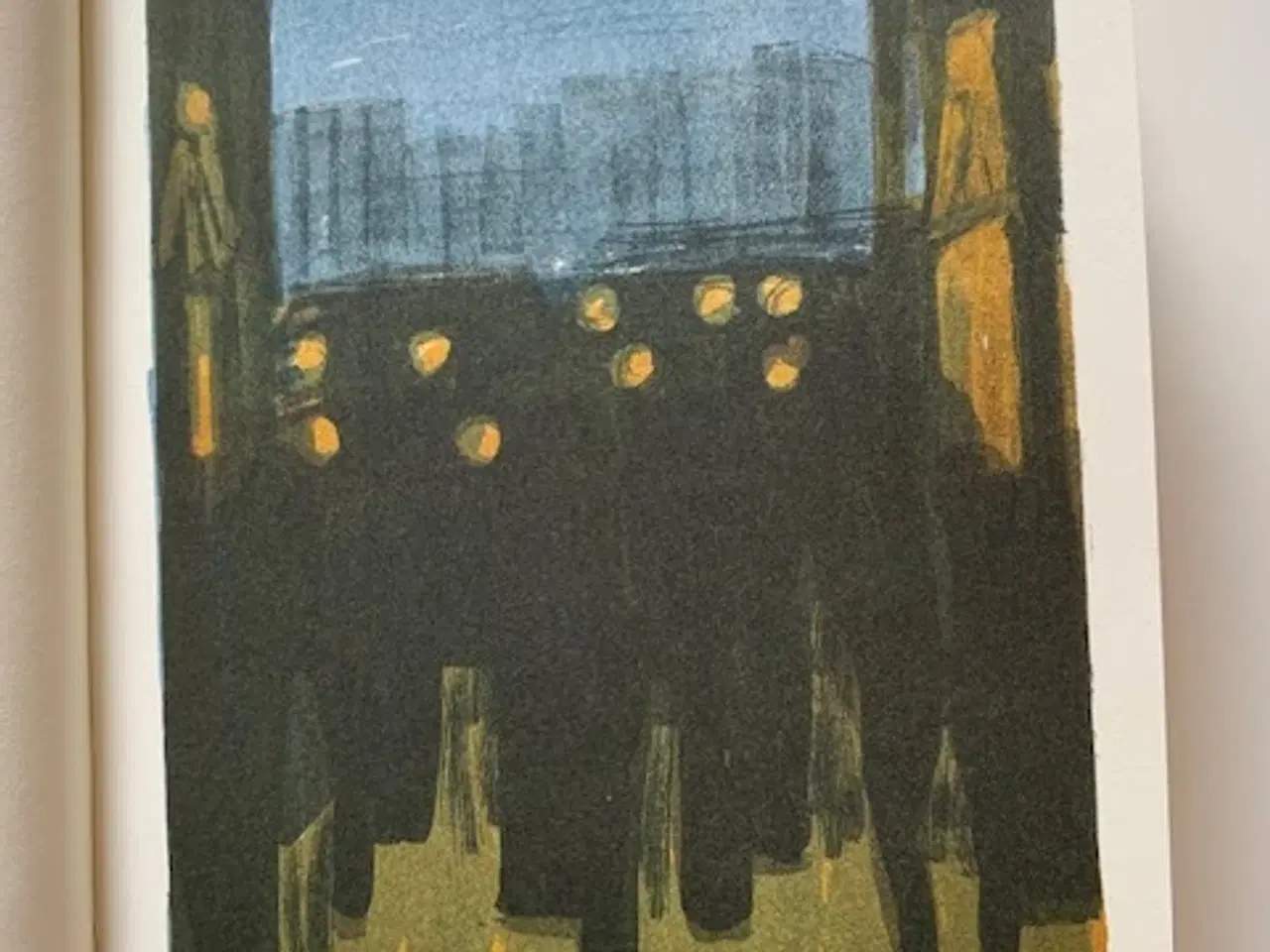Billede 2 - Rue de la Roquette - kunstner Jens Uffe Rasmussen