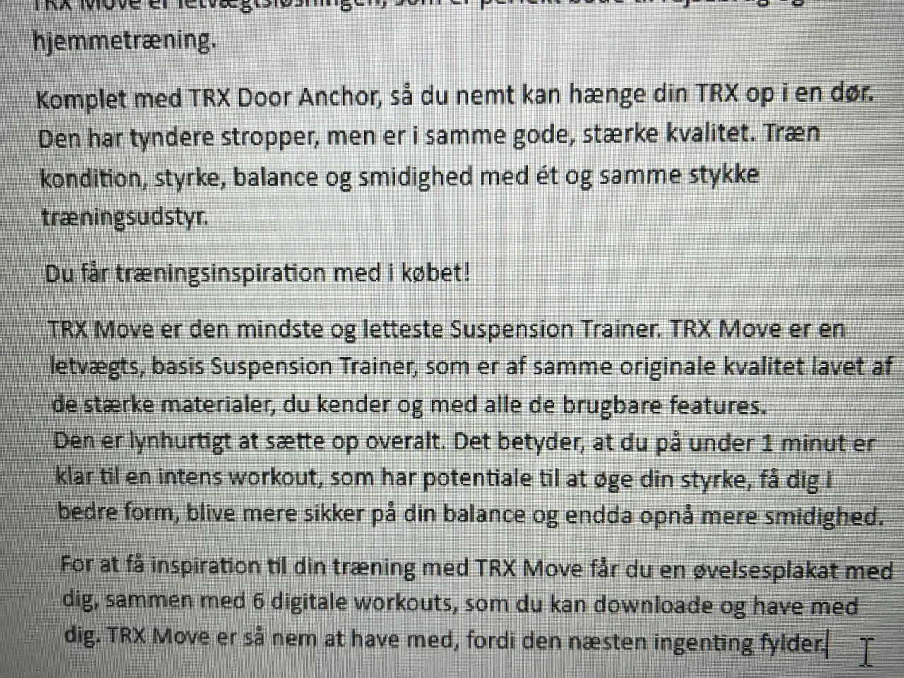 Billede 3 - TRX MOVE SUSPENSION TRAINER 