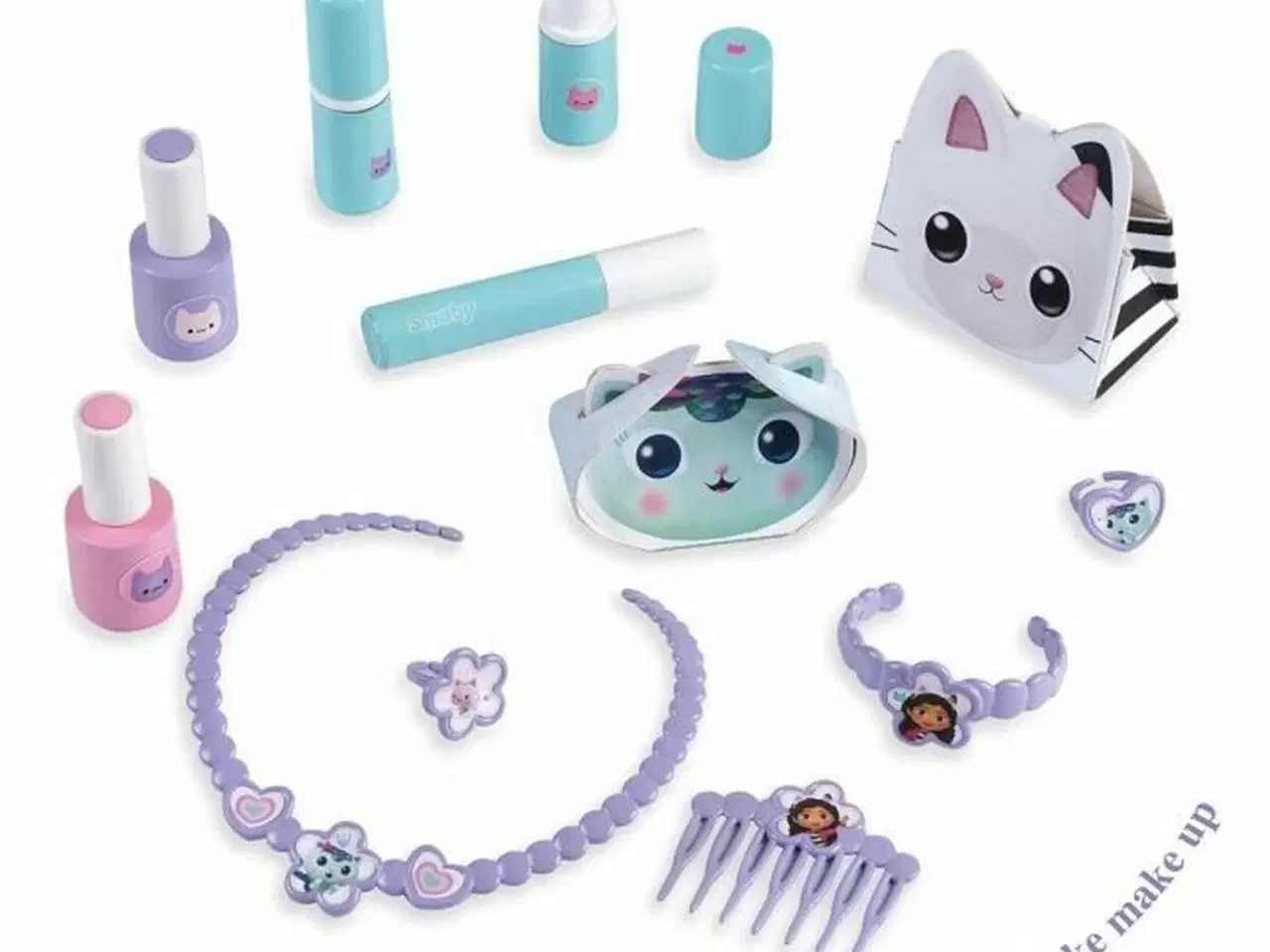 Billede 3 - Makeup sæt til børn - Smoby Gabby’s Dollhouse, Pink/Rose