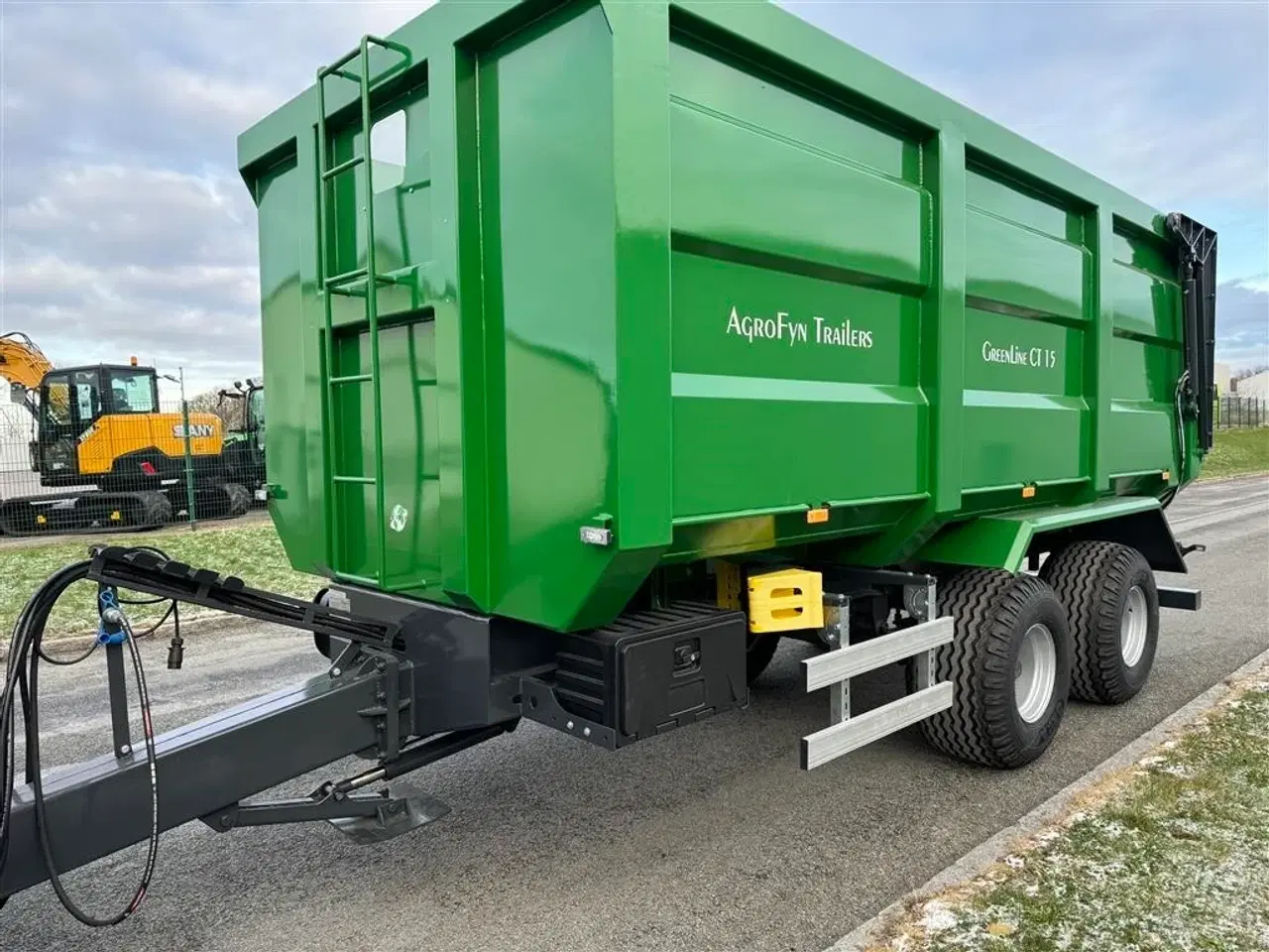 Billede 15 - Agrofyn Trailers Greenline CT 15 med fransk bagklap