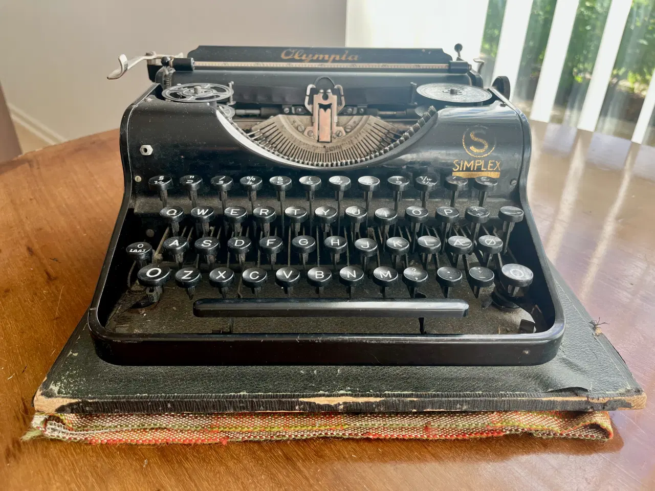 Billede 1 - Olympia Simplex skrivemaskine