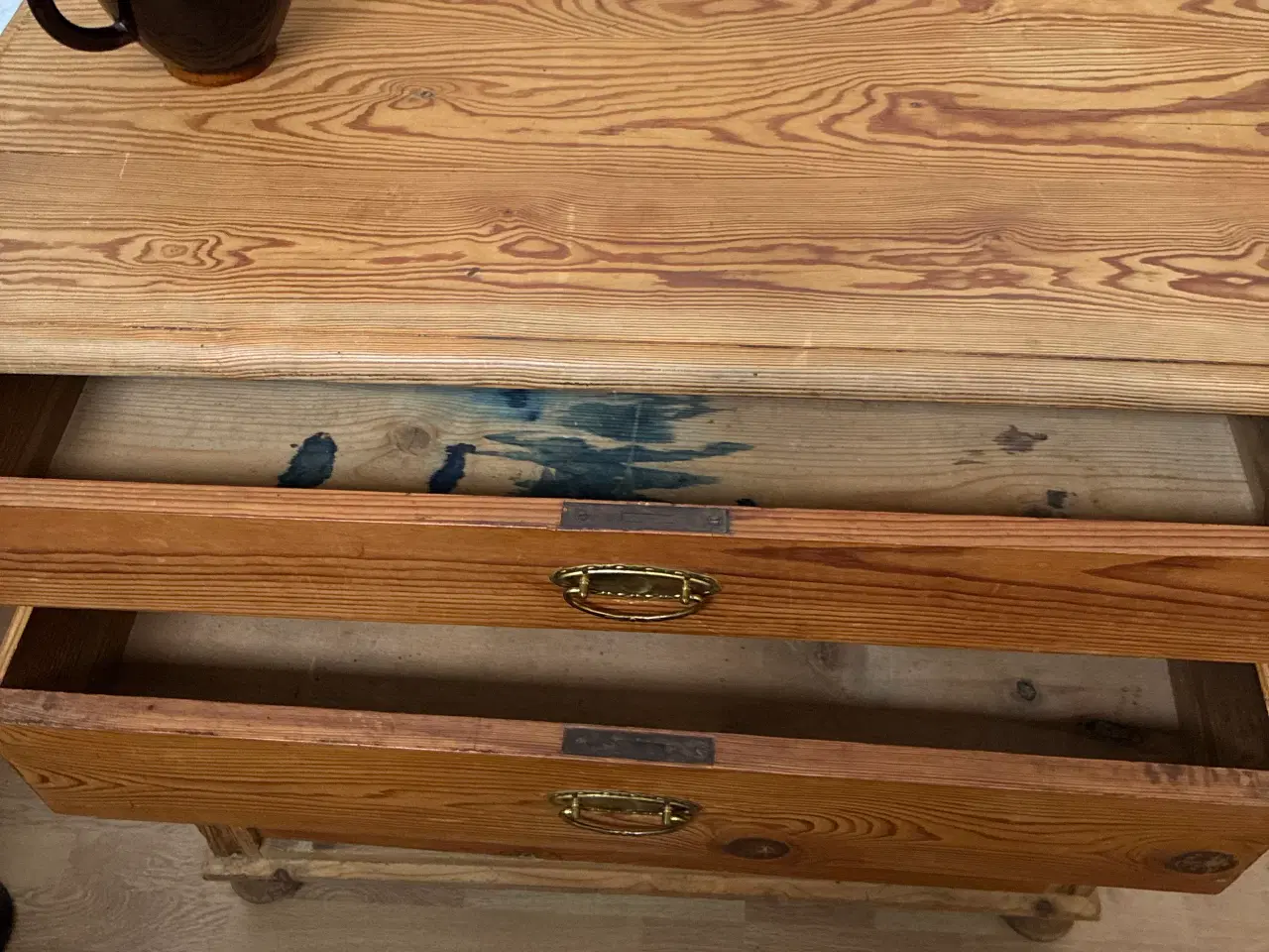 Billede 4 - Kommode med messinggreb