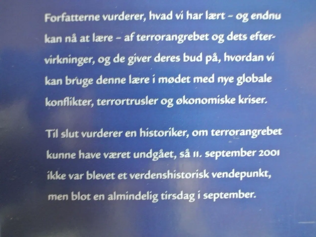 Billede 3 - 11. september - verdens tilstand ti år efter, Af r