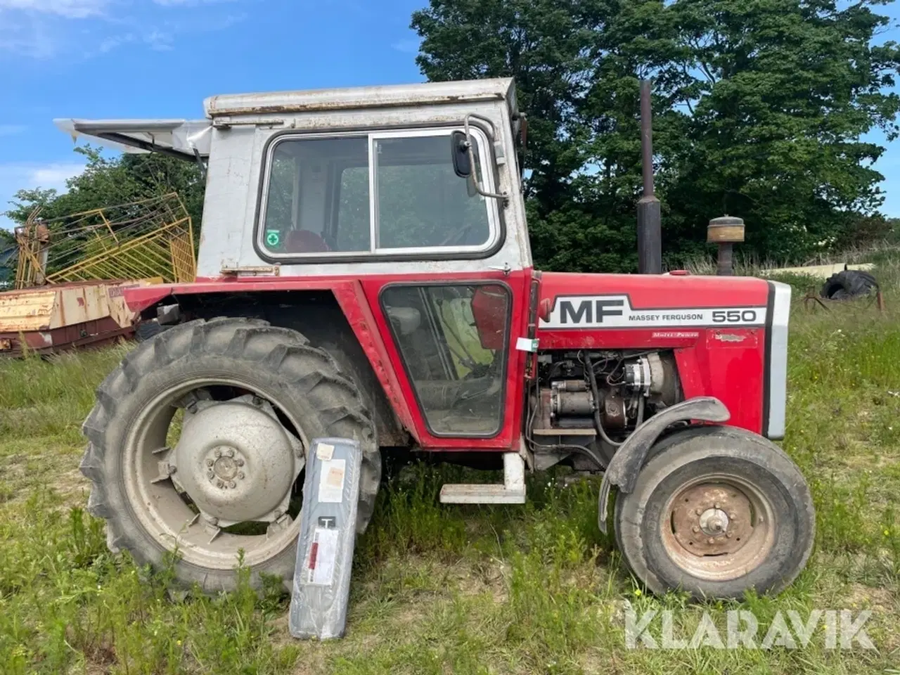 Billede 4 - Veterantraktor Massey Ferguson 550